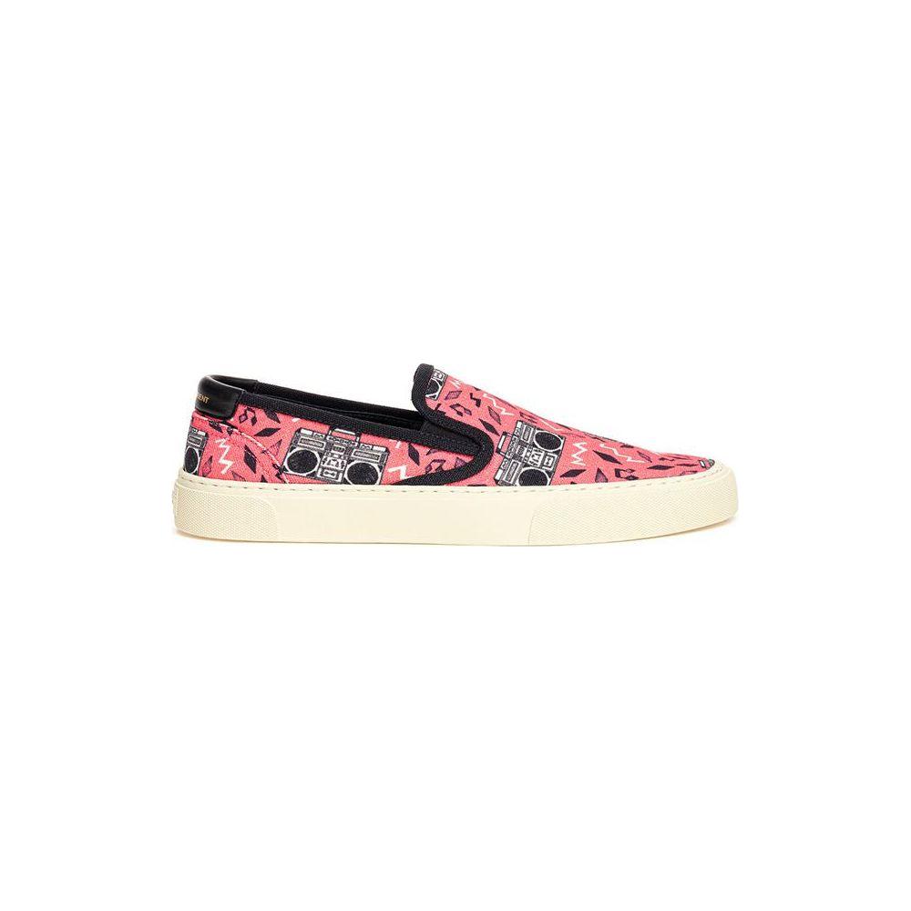 Saint Laurent Pink Cotton Sneaker Saint Laurent