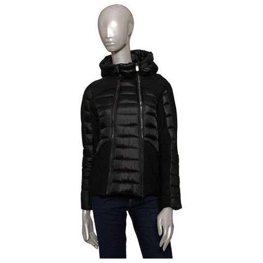 Baldinini Trend Black Polyester Women Jacket Baldinini Trend