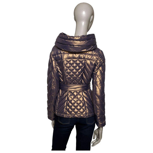 Baldinini Trend Brown Polyester Women Jacket Baldinini Trend