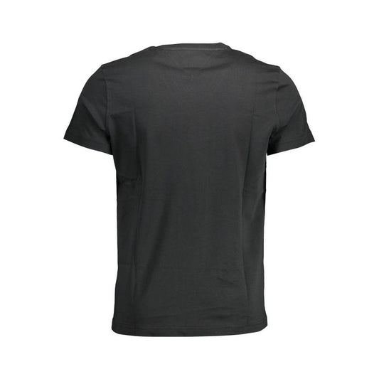 Tommy Hilfiger Black Cotton T-Shirt Tommy Hilfiger