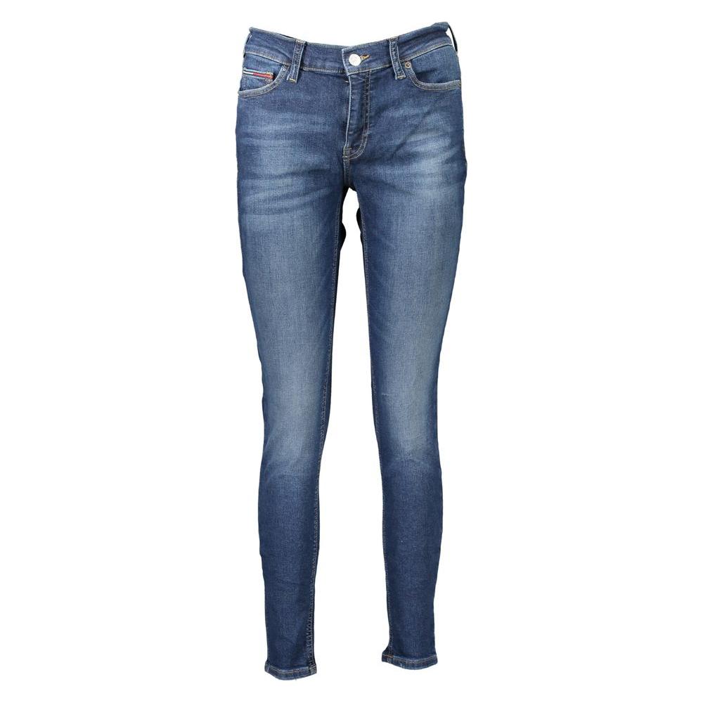 Tommy Hilfiger Blue Cotton Jeans & Pant Tommy Hilfiger