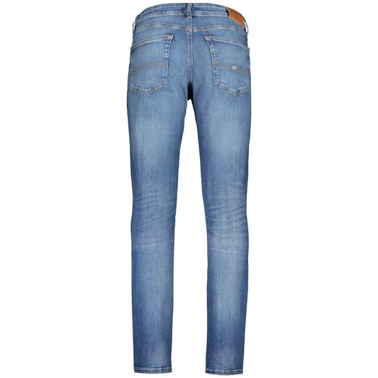 Tommy Hilfiger Blue Cotton Jeans & Pant Tommy Hilfiger