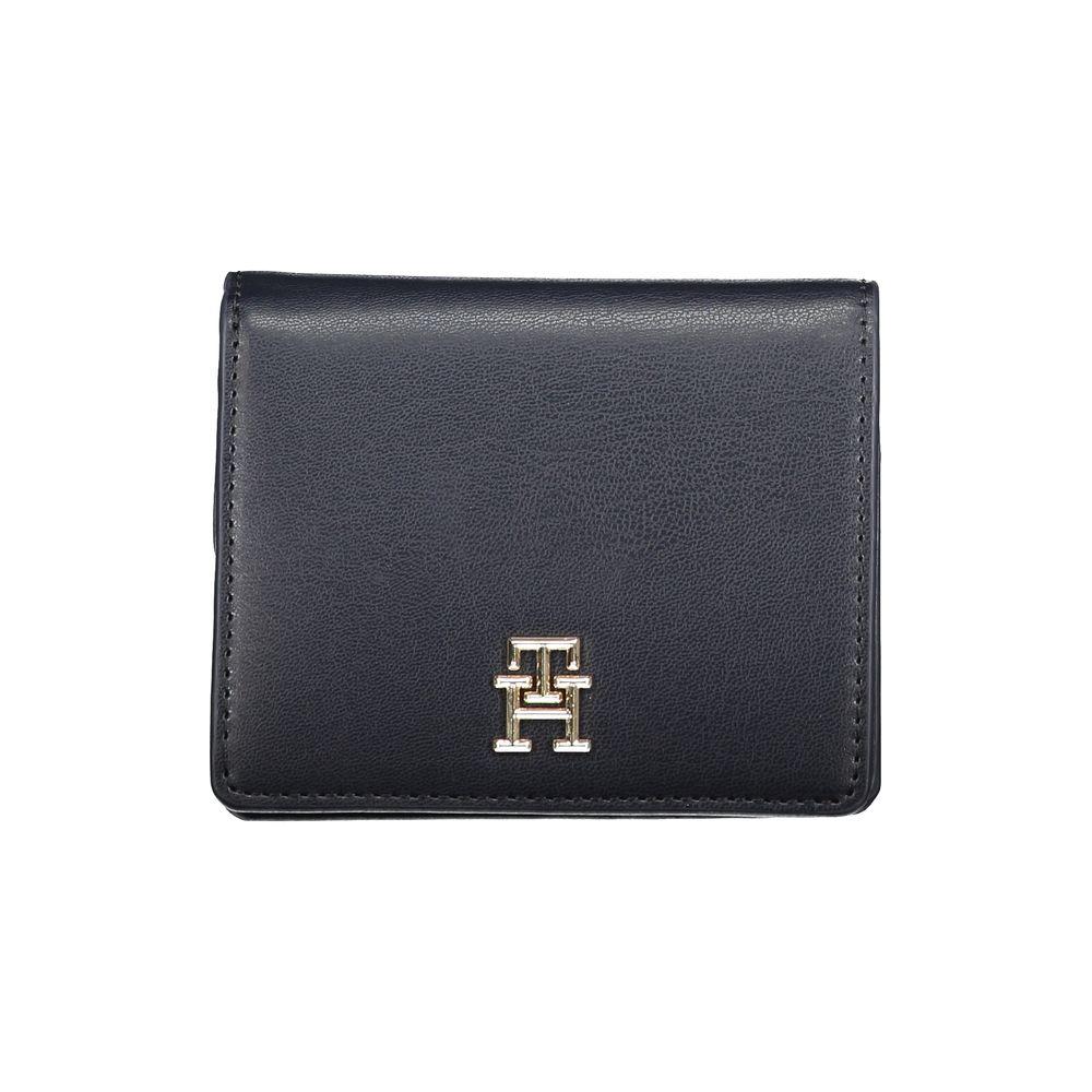 Tommy Hilfiger Blue Polyethylene Wallet Tommy Hilfiger