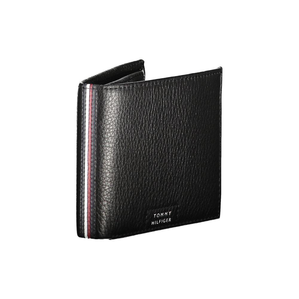 Tommy Hilfiger Black Leather Wallet Tommy Hilfiger