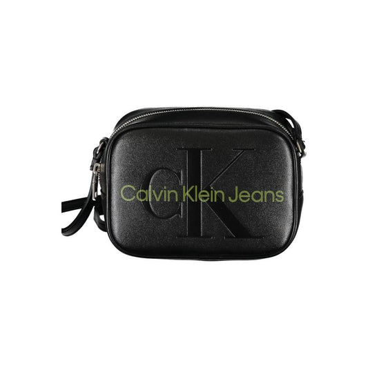 Calvin Klein Black Polyethylene Handbag Calvin Klein