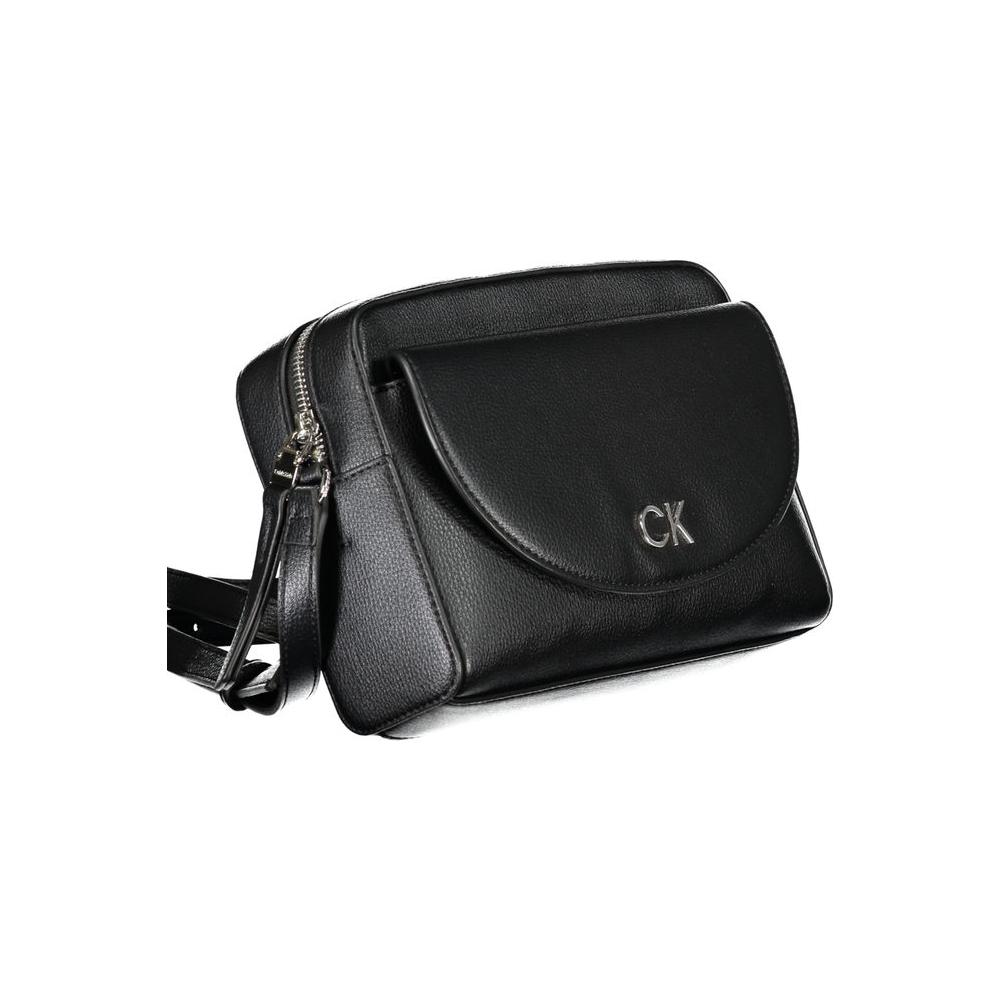 Calvin Klein Black Polyethylene Handbag Calvin Klein