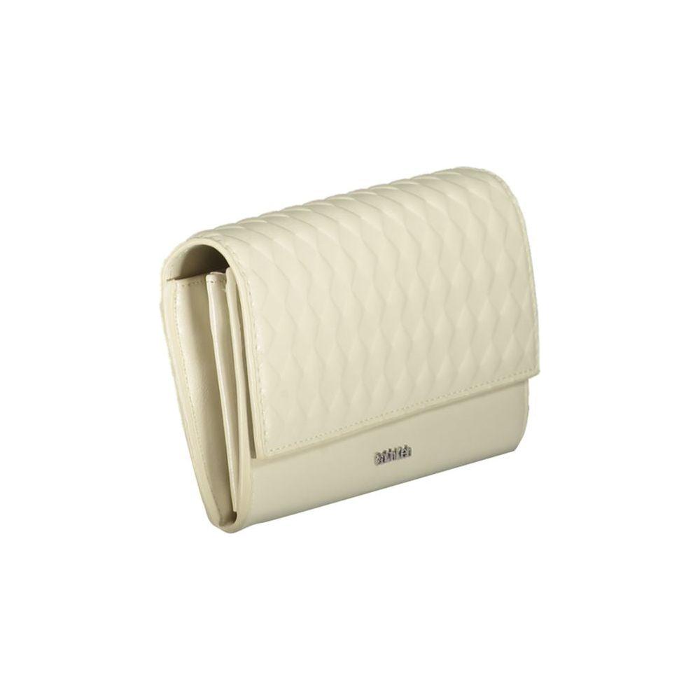 Calvin Klein Beige Polyester Wallet Calvin Klein