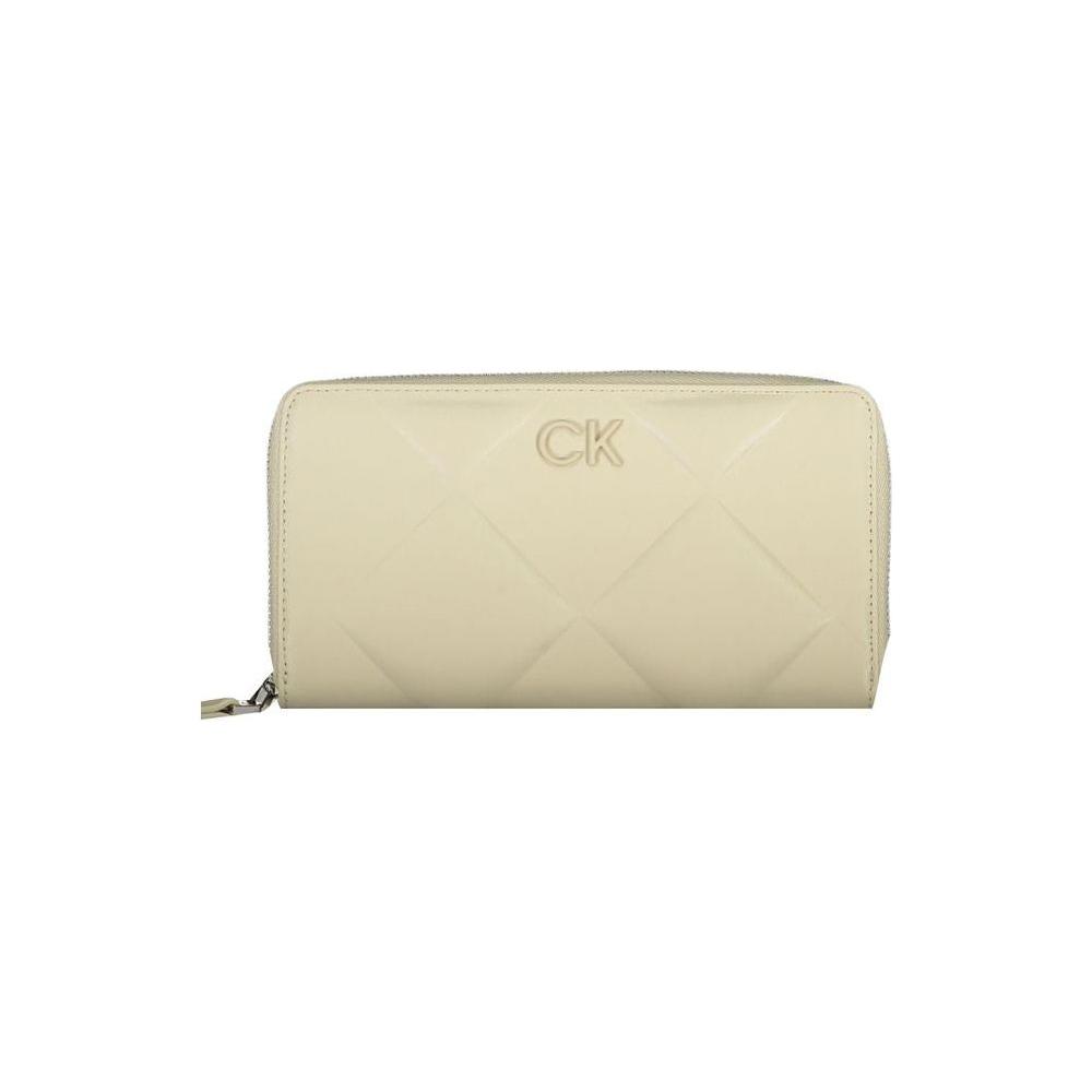 Calvin Klein Beige Polyester Wallet Calvin Klein