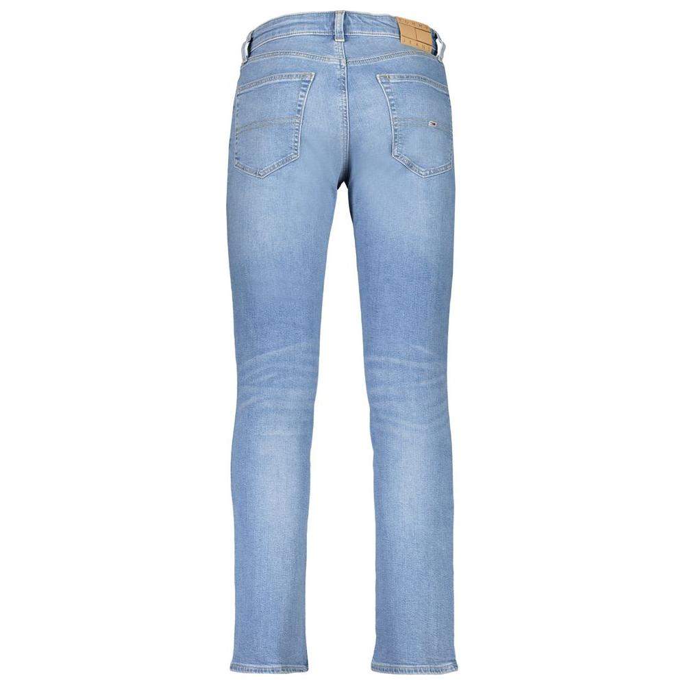 Tommy Hilfiger Light Blue Cotton Jeans & Pant Tommy Hilfiger