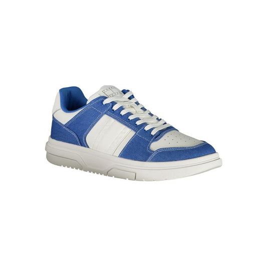 Tommy Hilfiger White Polyester Sneaker Tommy Hilfiger