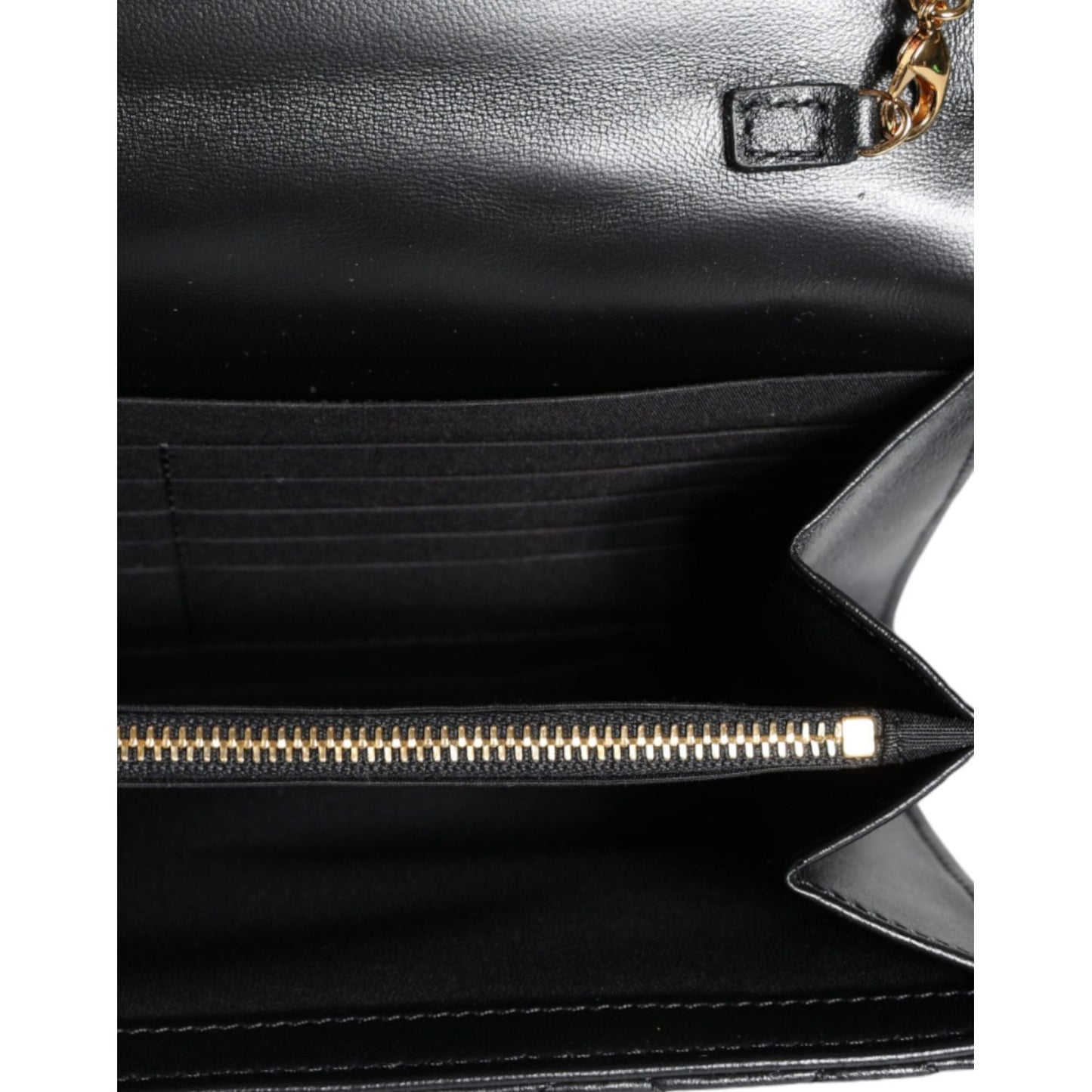 Versace Black Quilted Nappa Leather Crossbody Shoulder Bag Versace