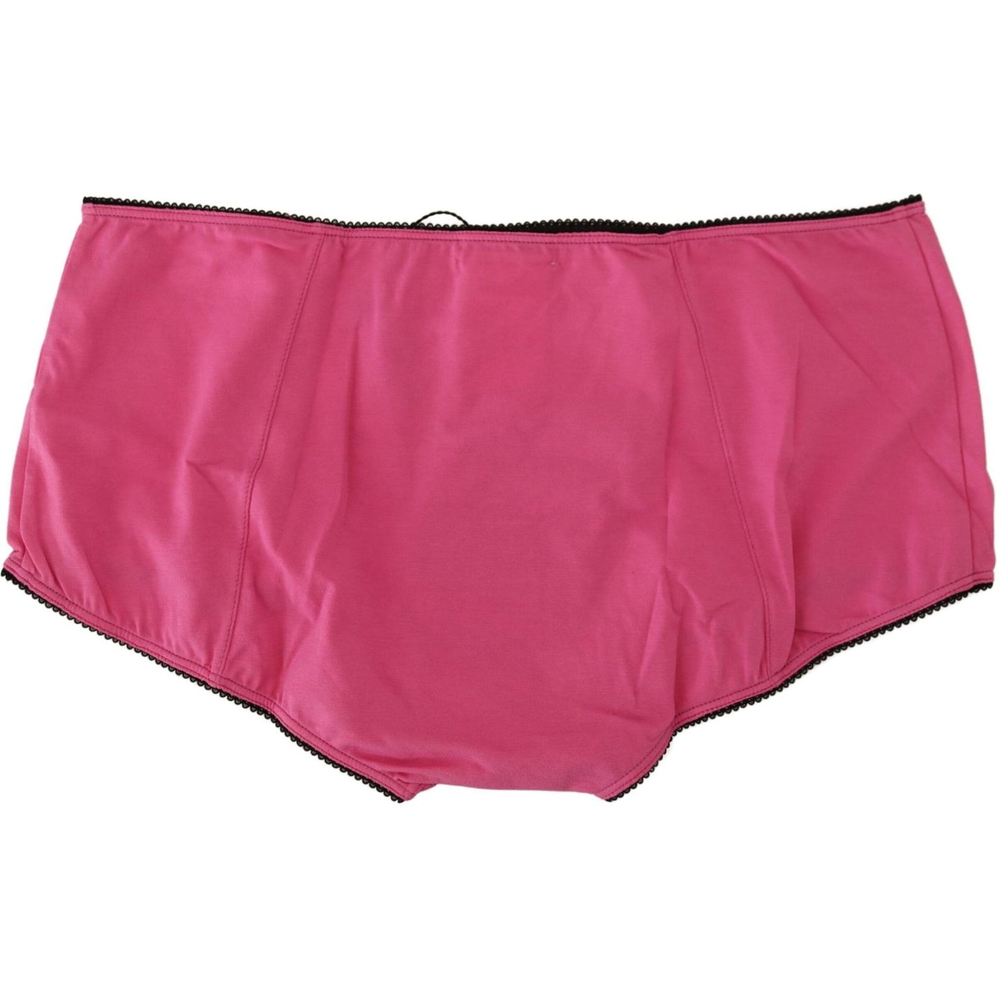 John Galliano Pink Cotton Briefs Women's Panty Lingerie Underwear John Galliano