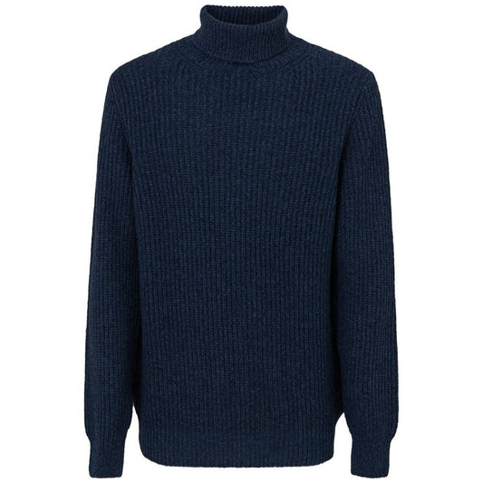 Gran Sasso Blue Wool Sweater Gran Sasso