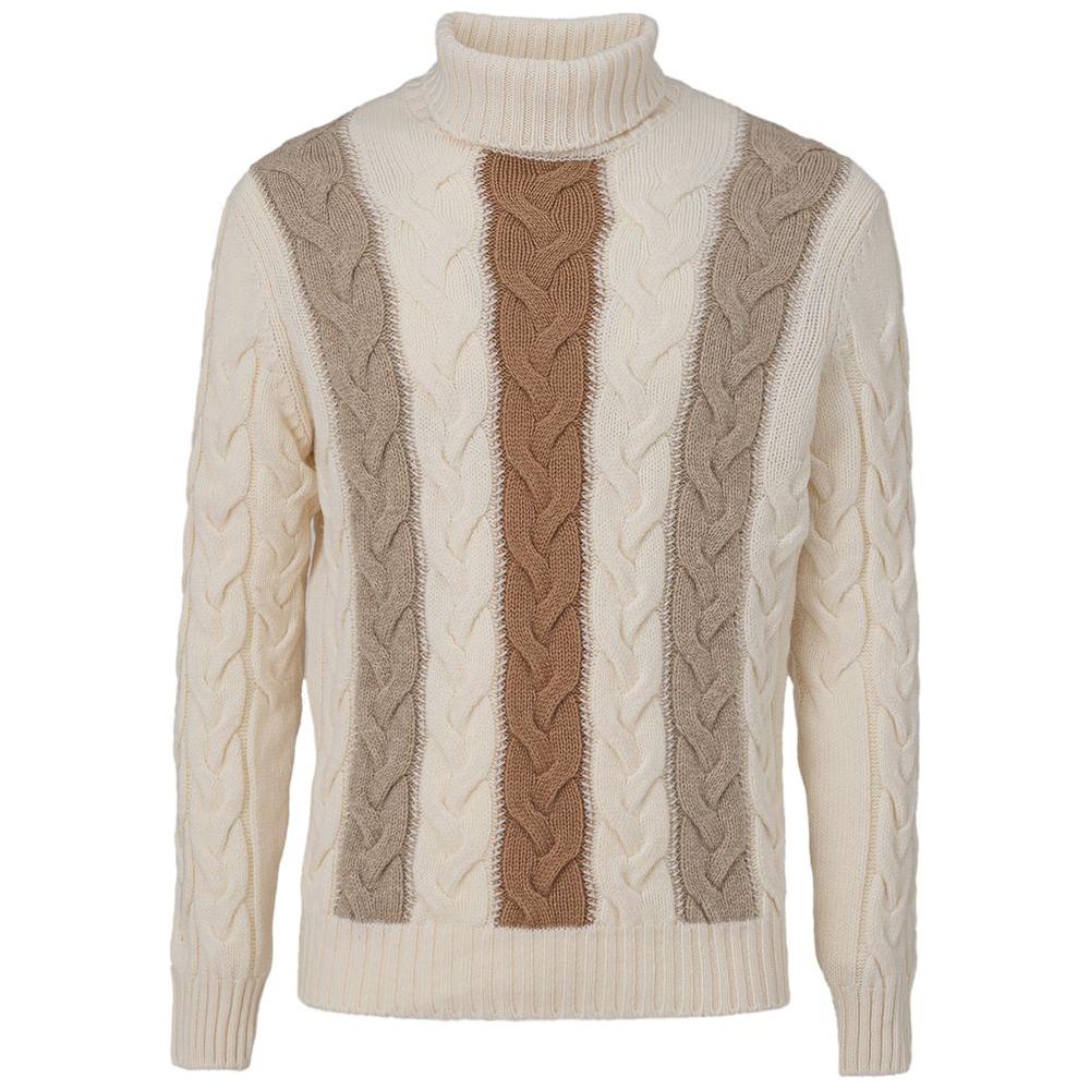 Gran Sasso Bicolor Wool Sweater Gran Sasso