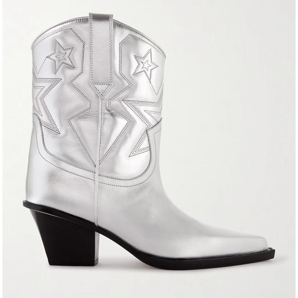 Paris Texas Gray Leather Boot Paris Texas