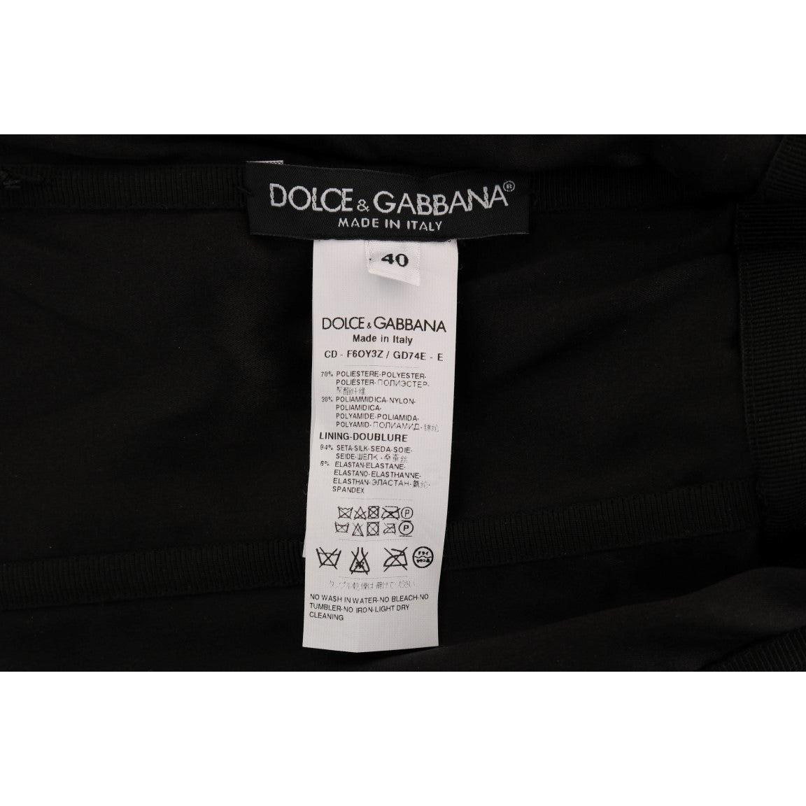 Dolce & Gabbana Black Red Polka Sequined Shift Dress 1728,67345645728,70% Polyester,Black,Clothing,Dolce & Gabbana,Dresses - Clothing,Dresses - Women - Clothing,IT40|S,Material: 30% PA,Midi - Dresses - Clothing,New with tags,Sleeveless - Dresses - Clothin