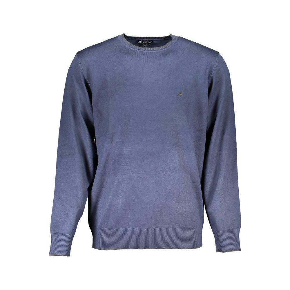 U.S. Grand Polo Blue Nylon Sweater U.S. Grand Polo