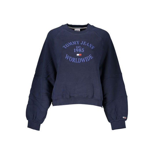 Tommy Hilfiger Blue Cotton Sweater Tommy Hilfiger