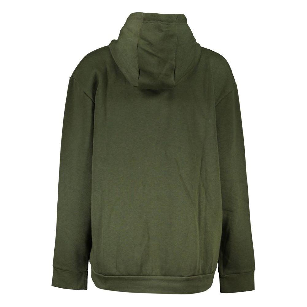 Cavalli Class Green Cotton Sweater Cavalli Class