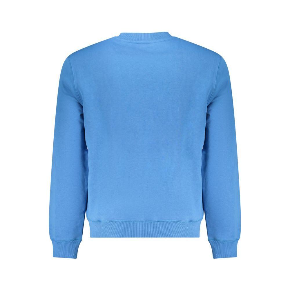 Napapijri Light Blue Cotton Sweater Napapijri