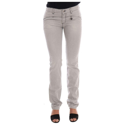 Costume National Gray Wash Cotton Slim Jeans 1728,67345645728,Clothing,Costume National,Gray,Jeans & Pants - Women - Clothing,Jeans Denim - Clothing,Material: 100% Cotton,New with tags,Slim Fit Jeans - Jeans Denim - Clothing,W26,Women,Women - Clothing