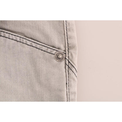 Costume National Gray Wash Cotton Slim Jeans 1728,67345645728,Clothing,Costume National,Gray,Jeans & Pants - Women - Clothing,Jeans Denim - Clothing,Material: 100% Cotton,New with tags,Slim Fit Jeans - Jeans Denim - Clothing,W26,Women,Women - Clothing
