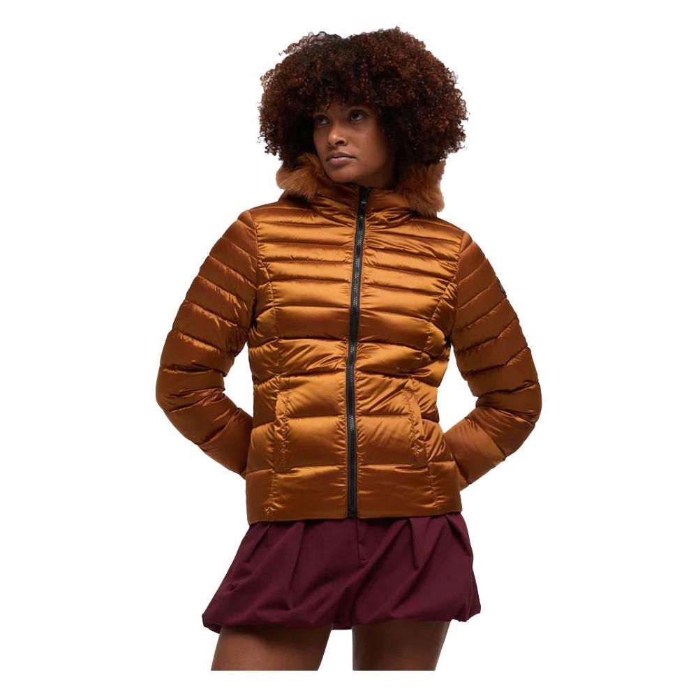 Refrigiwear Orange Nylon Jackets & Coat Refrigiwear