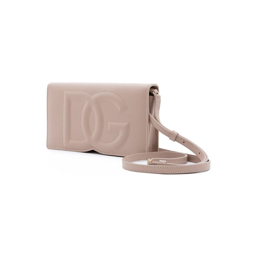 Dolce & Gabbana Pink Leather Handbag