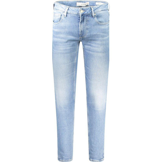 Guess Jeans Light Blue Cotton Jeans & Pant Guess Jeans