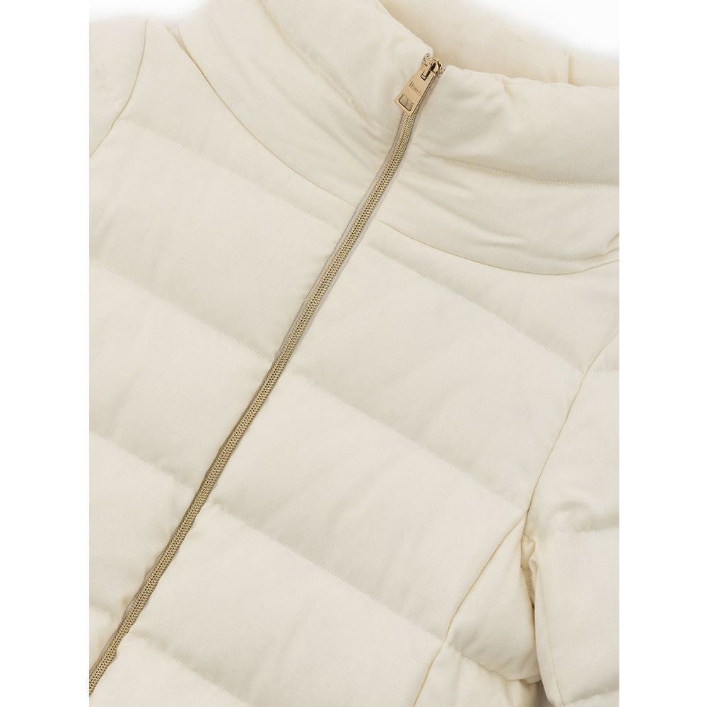 Herno White Viscose Jackets & Coat Herno