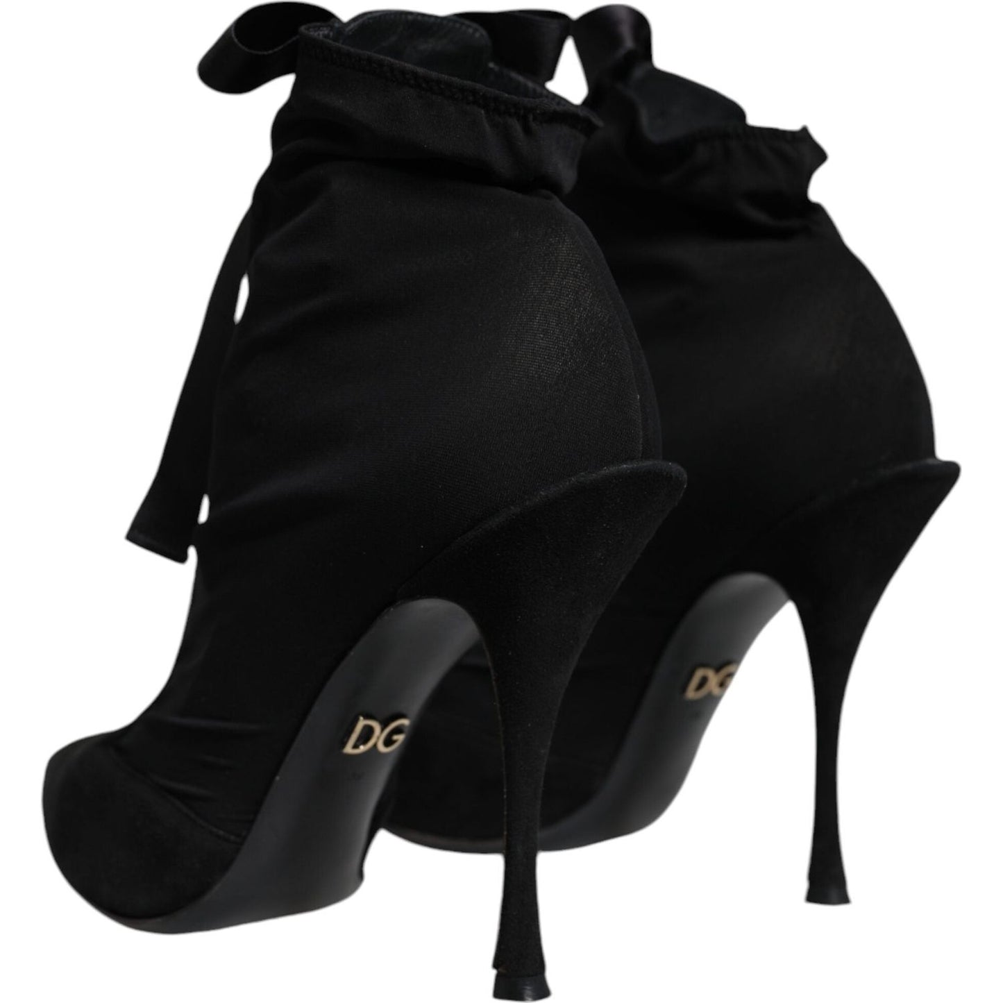 Dolce & Gabbana Black Lace Up Trekking Ankle Boots Shoes Dolce & Gabbana