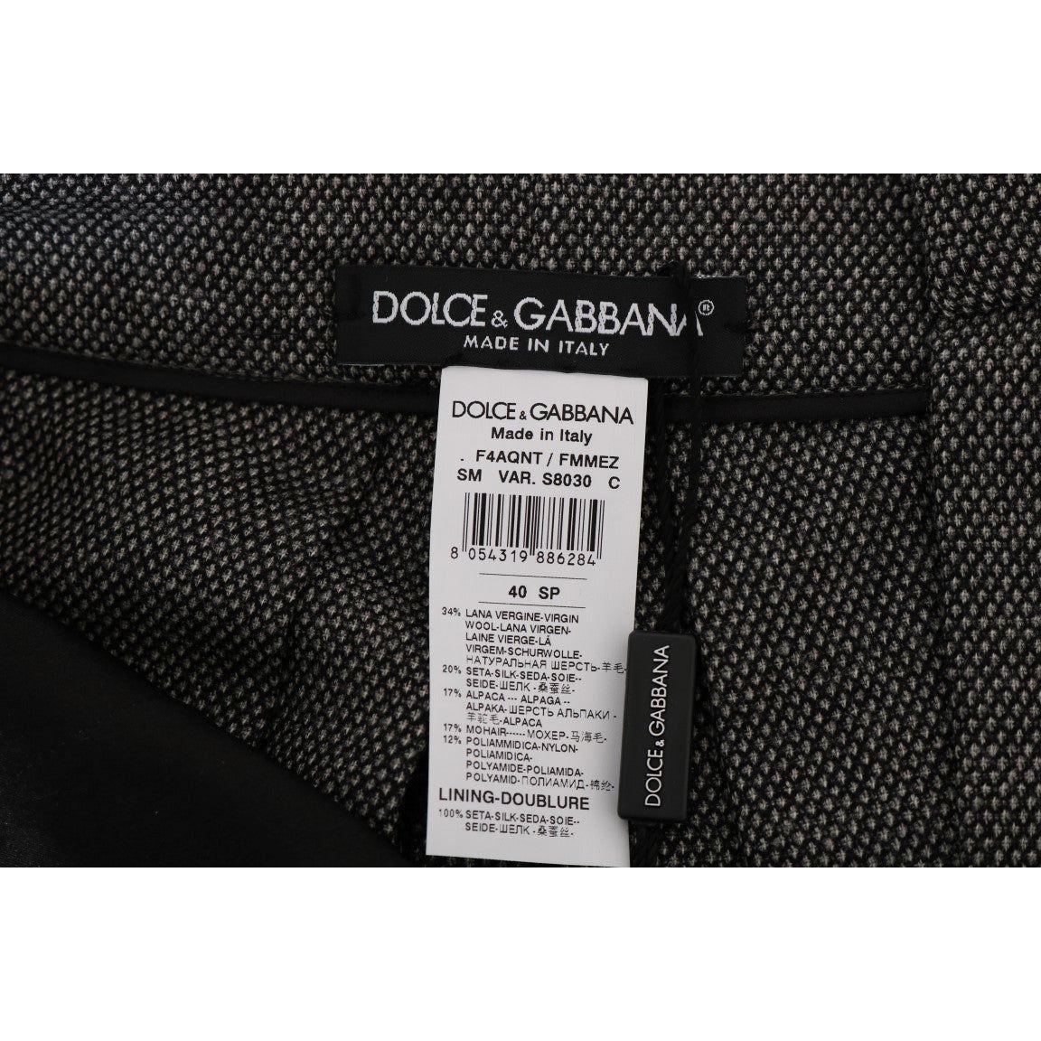 Dolce & Gabbana Gray Wool High Waist Mini Shorts 1728,67345645728,Clothing,Dolce & Gabbana,Gray,IT40|S,Material: 100% Wool,New with tags,Shorts - Clothing,Shorts - Shorts - Clothing,Shorts - Women - Clothing,Women,Women - Clothing