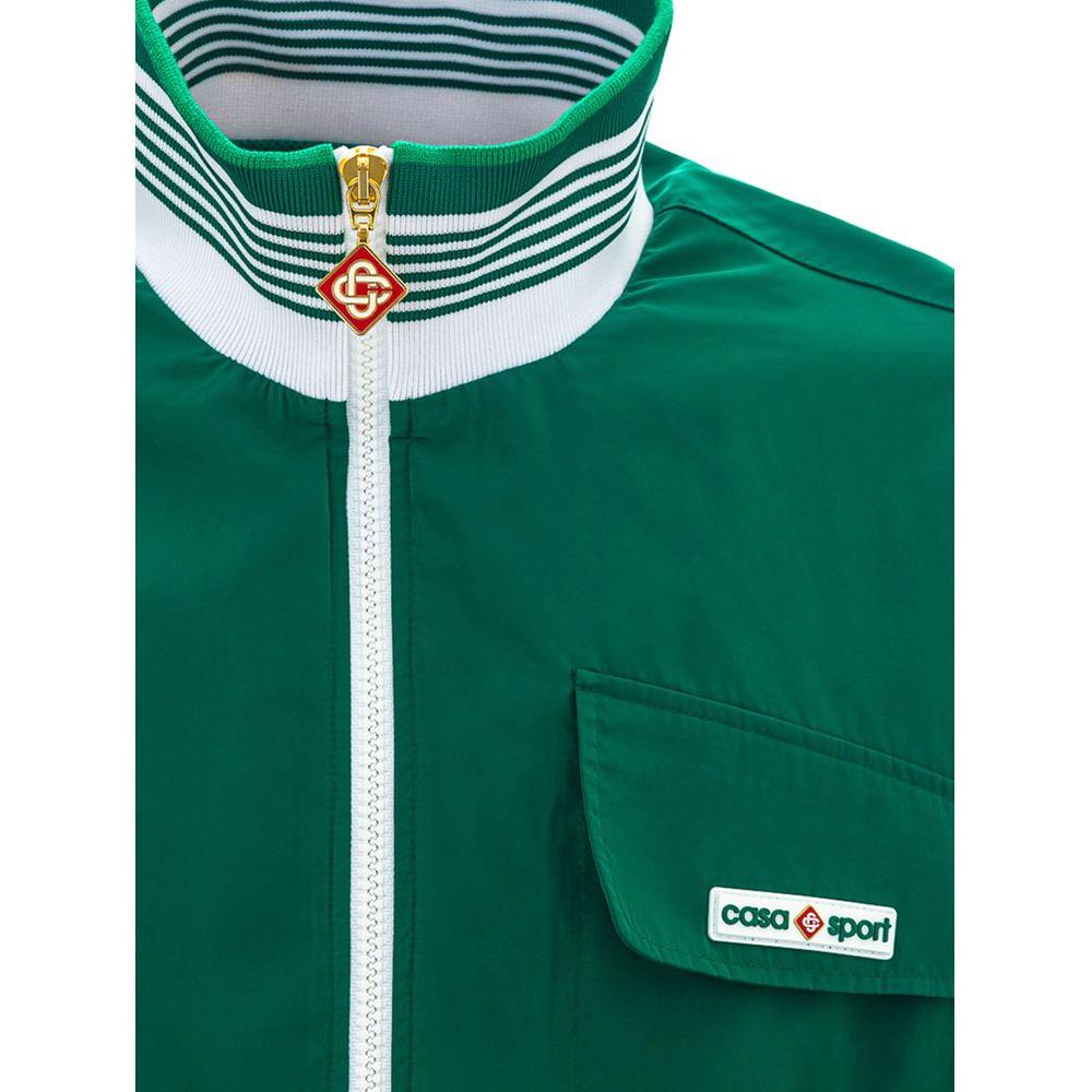 Casablanca Green Polyester Sweater Casablanca