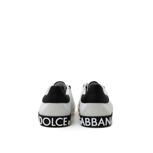 Dolce & Gabbana White Leather Sneaker Dolce & Gabbana