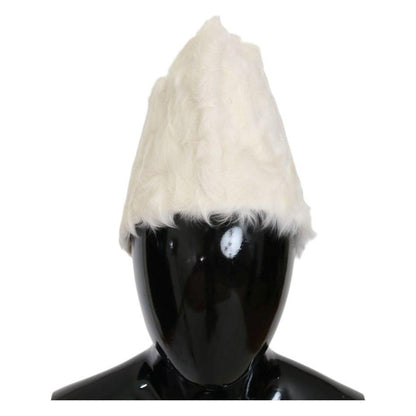 Dolce & Gabbana White Xiangao Lamb Fur Beanie 1728,56 cm|XS,67345645728,Accessories,Beanie - Hats - Accessories,Dolce & Gabbana,Hats - Accessories,Hats - Women - Accessories,Material: 100% Xiangao Lamb Fur,New with tags,White,Women,Women - Accessories