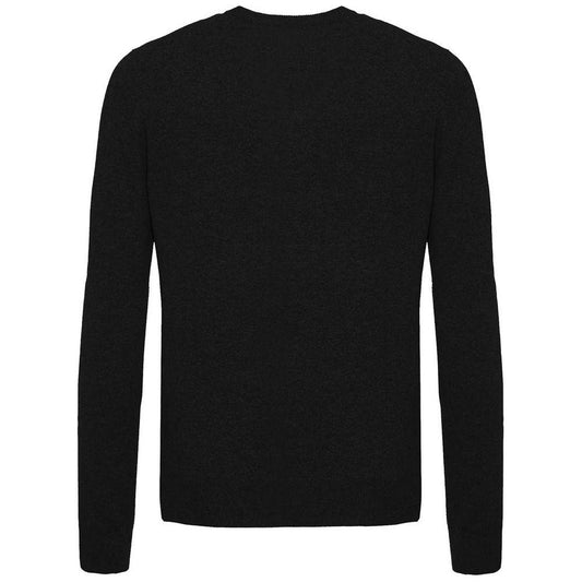 Malo Black Wool Sweater Malo