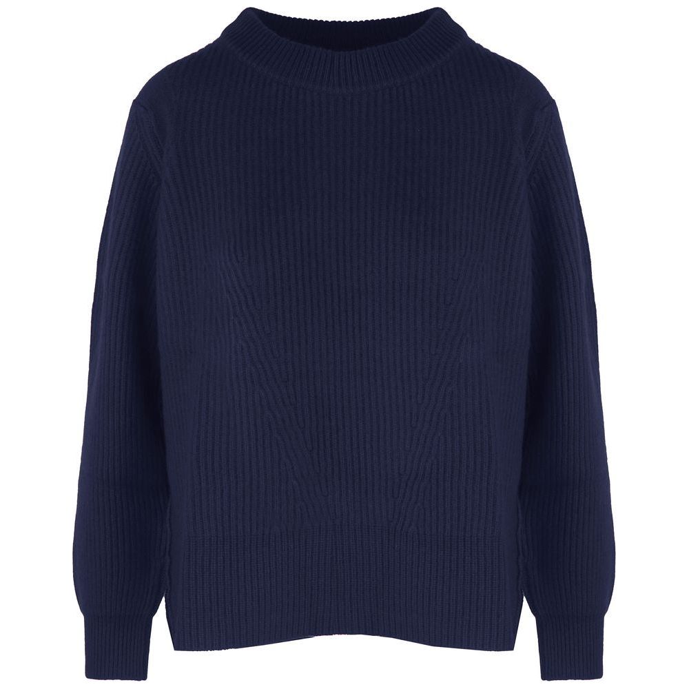 Malo Blue Cashmere Sweater Malo