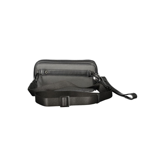 Piquadro Gray Polyester Shoulder Bag Piquadro