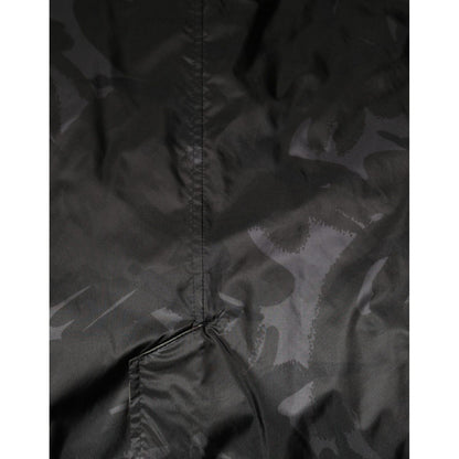 Dolce & Gabbana Multicolor Camouflage Collared Coat Jacket 1728,67345645728,Clothing,Dolce & Gabbana,Full-Length Jackets - Jackets & Coats - Clothing,IT52 | XL,Jackets & Coats - Clothing,Jackets - Men - Clothing,Material: Cotton,Men,Multicolor,Preowned /