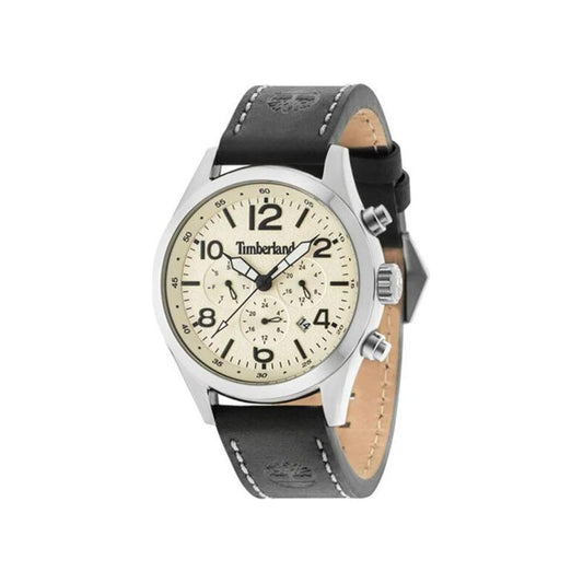 Timberland Black Leather Watch Timberland