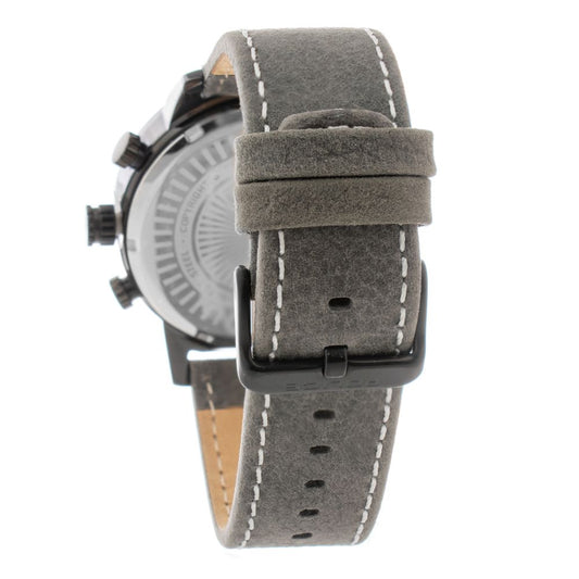 Police Gray Leather Watch Police