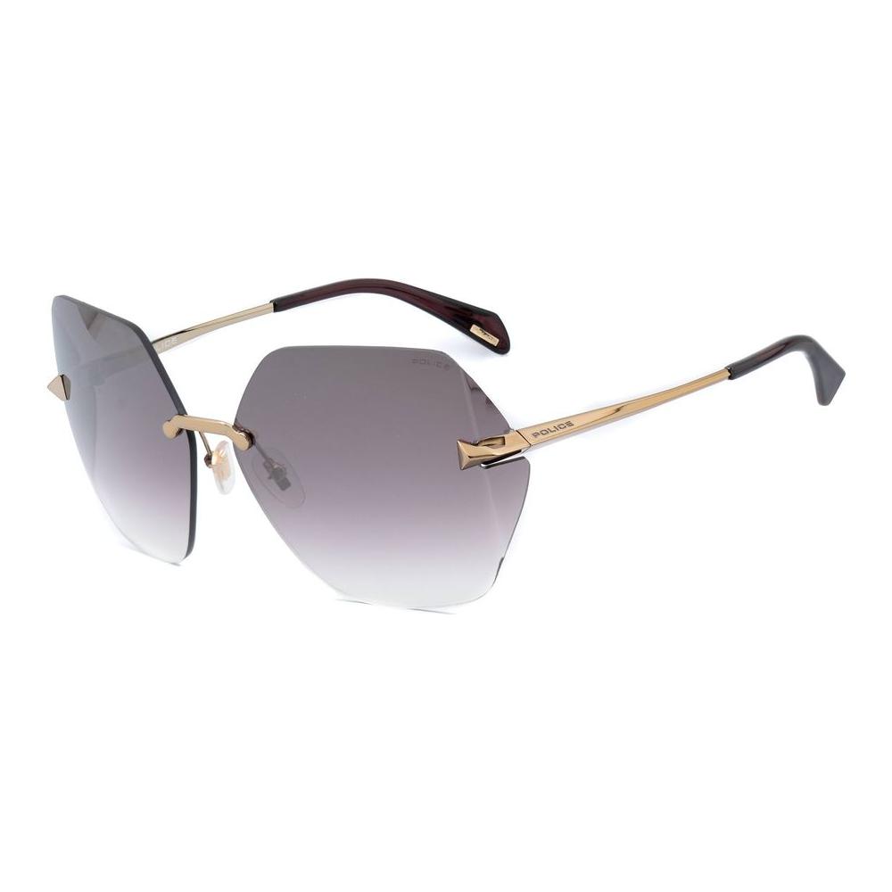 Police Gold Metal Sunglasses Police