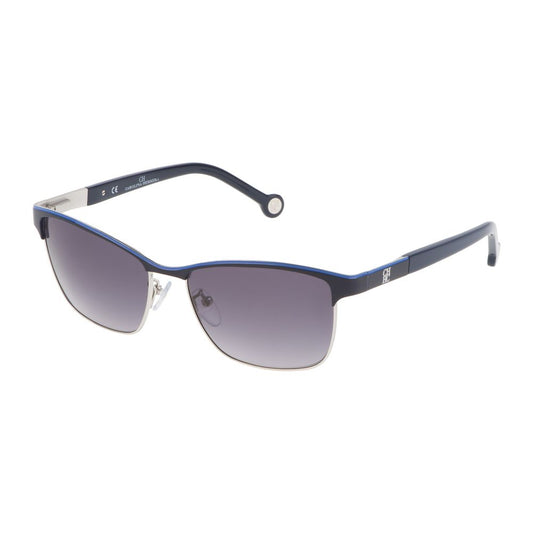 Carolina Herrera Blue Metal Sunglasses Carolina Herrera