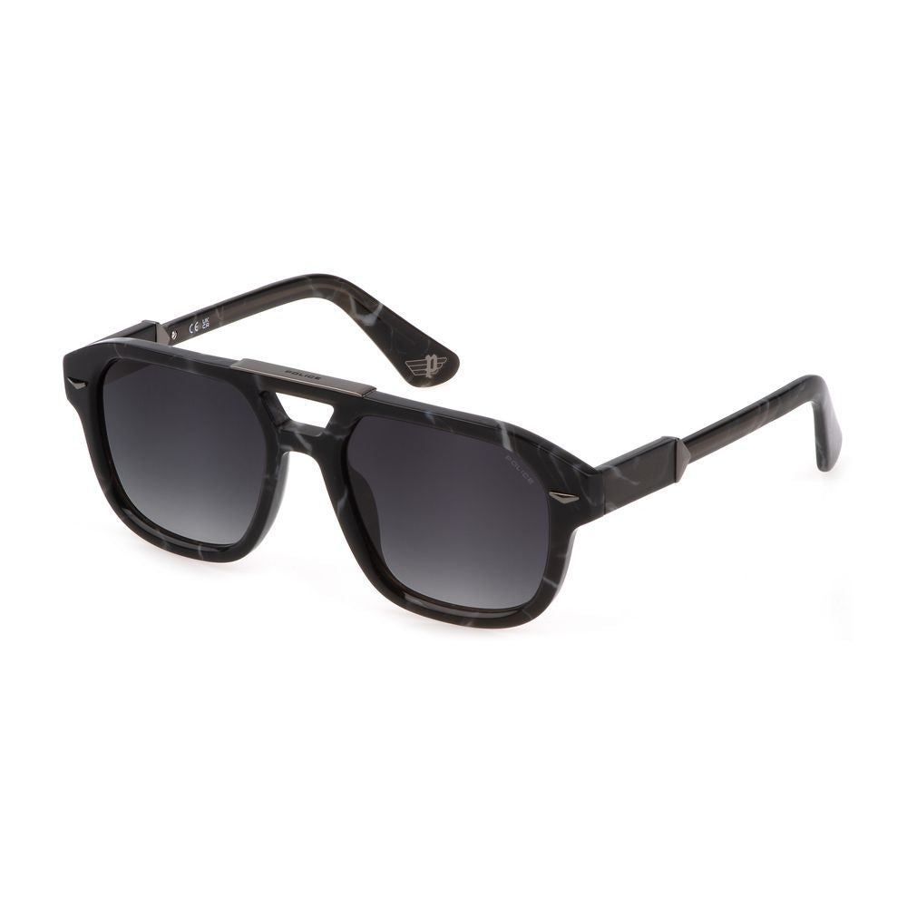 Police Black Acetate Sunglasses Police