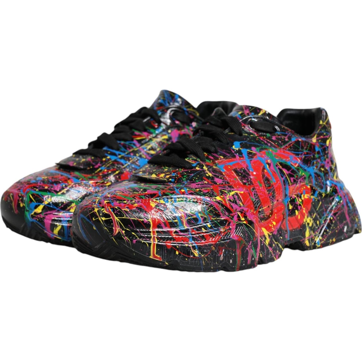 Dolce & Gabbana Multicolor Logo Daymaster Sneakers Shoes