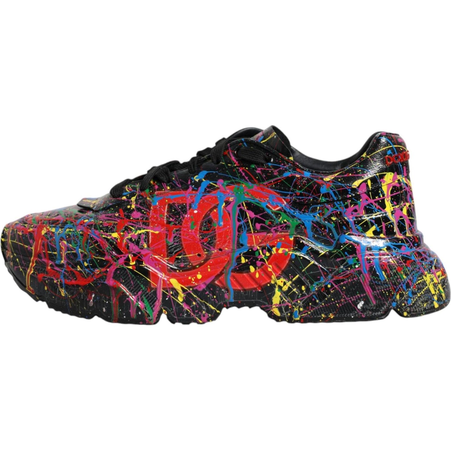 Dolce & Gabbana Multicolor Logo Daymaster Sneakers Shoes