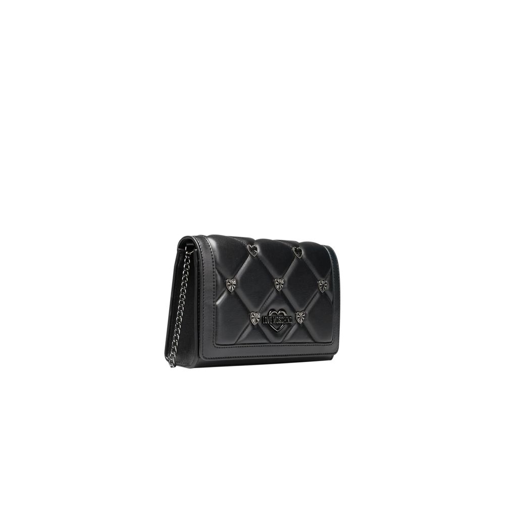 Love Moschino Black Polyethylene Crossbody Bag Love Moschino