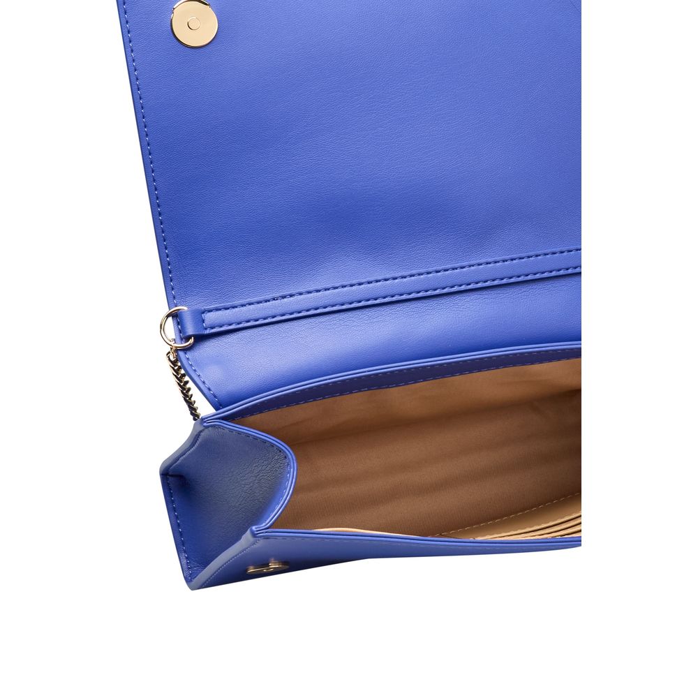 Love Moschino Blue Polyethylene Crossbody Bag Love Moschino