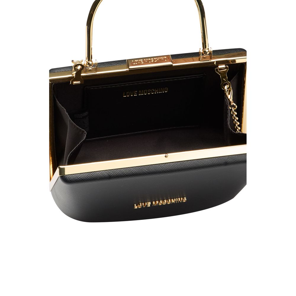 Love Moschino Black Polyethylene Handbag Love Moschino