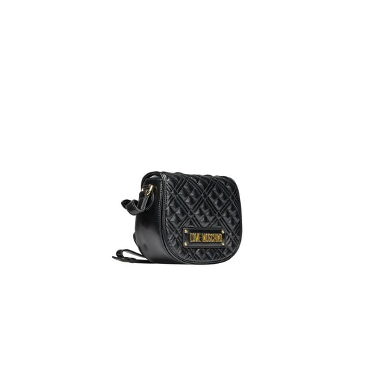 Love Moschino Black Polyethylene Crossbody Bag Love Moschino